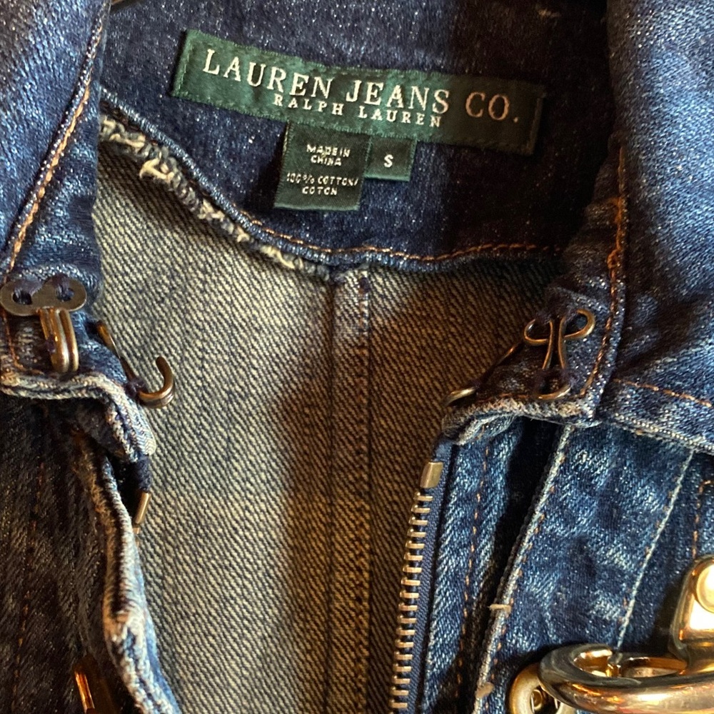 Custom Ralph Lauren denim jacket - Picture 3 of 4